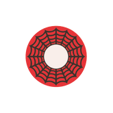 I-Contact Cosplay Halloween Contact Lenses Red Spider Web